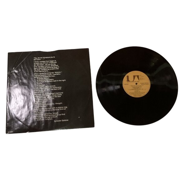 Rocky Original Motion Picture Score Vinyl Record By Bill Conti 1976 - Picture 3 of 7
